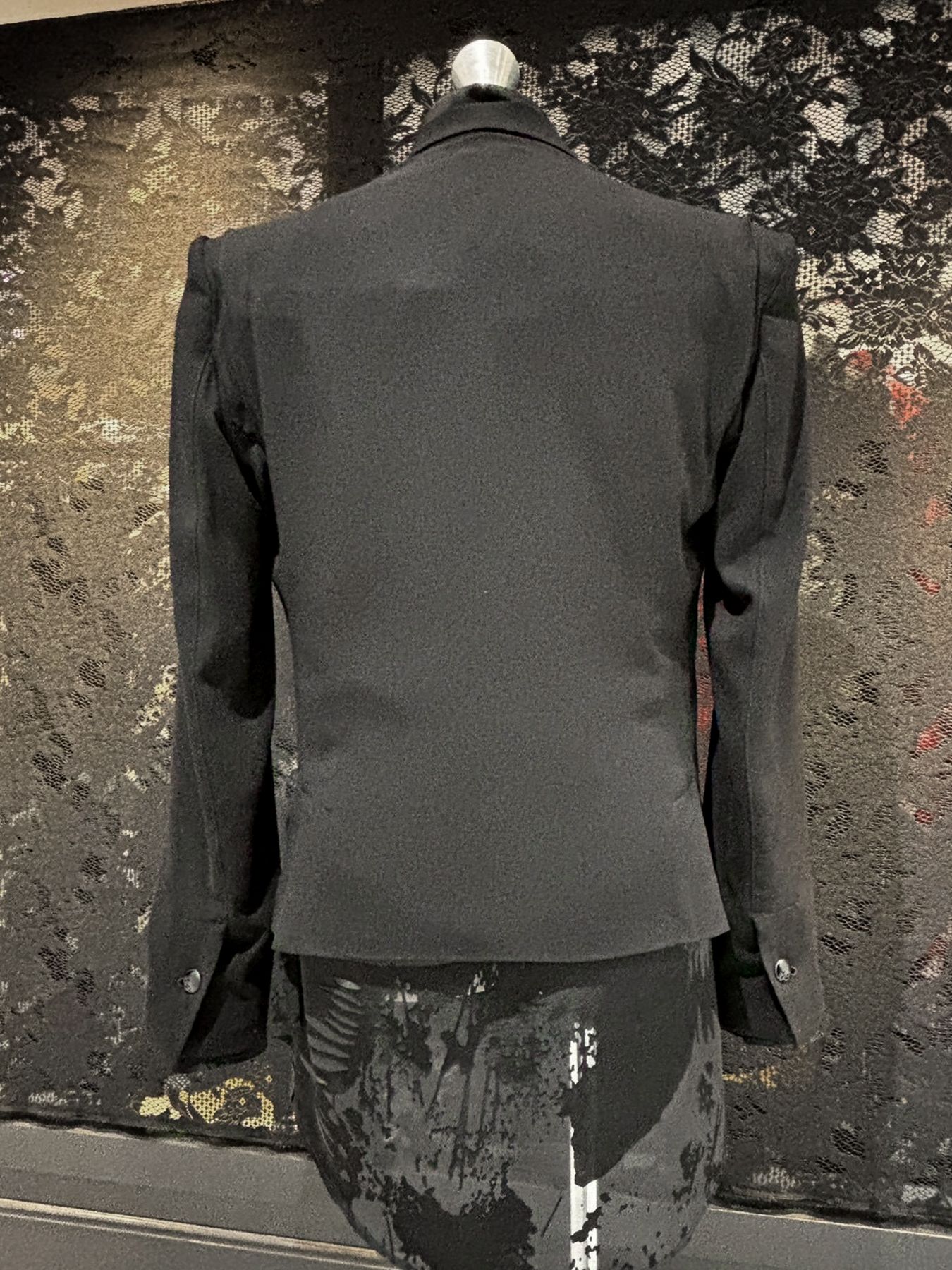 【予約品 1月4日(日) 締切】Short Peacked Jacket / ショートピークドジャケット / ブラック