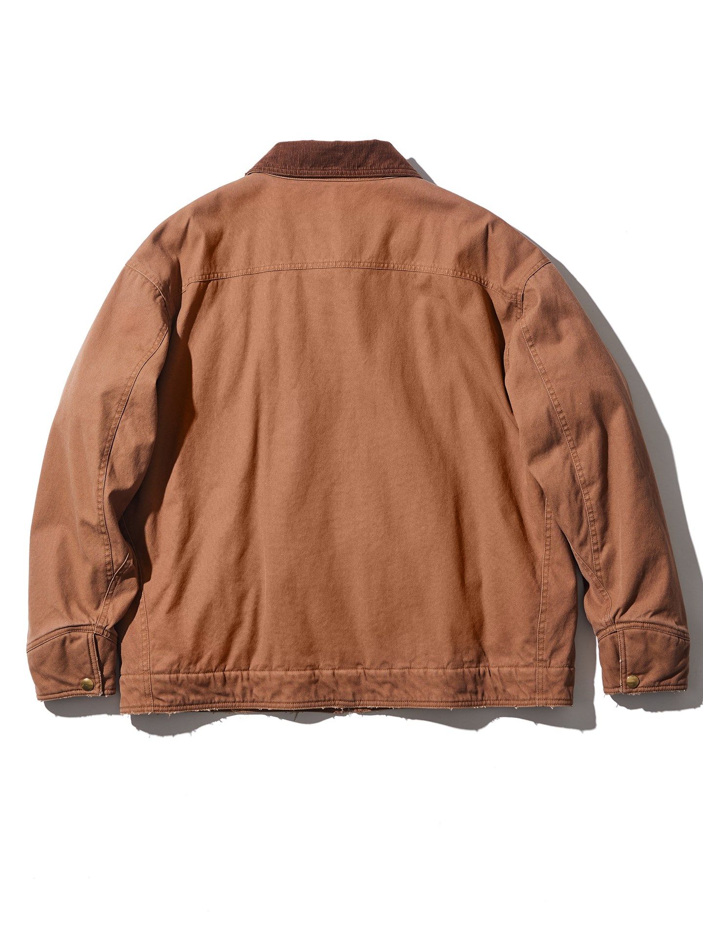 【予約】 Work Jacket / ワークジャケット / ブラウン 【Acanthus】