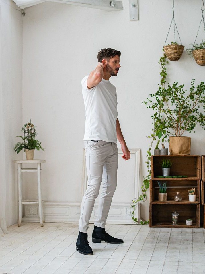 《予約品3月3日18：00締め》 CHRIS EASY  PANTS / イージーパンツ / グレージュ