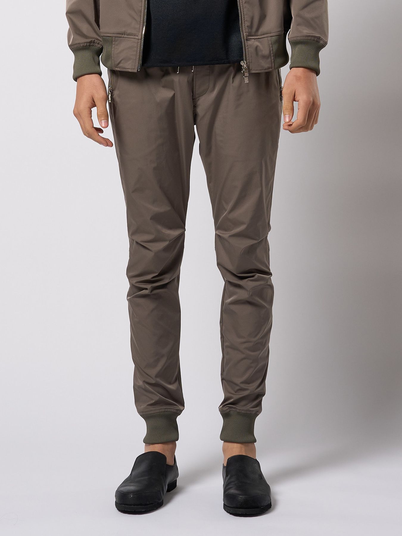 【予約品 9月23日(火) 締切】tuck rib pants / タックリブパンツ / カーキ