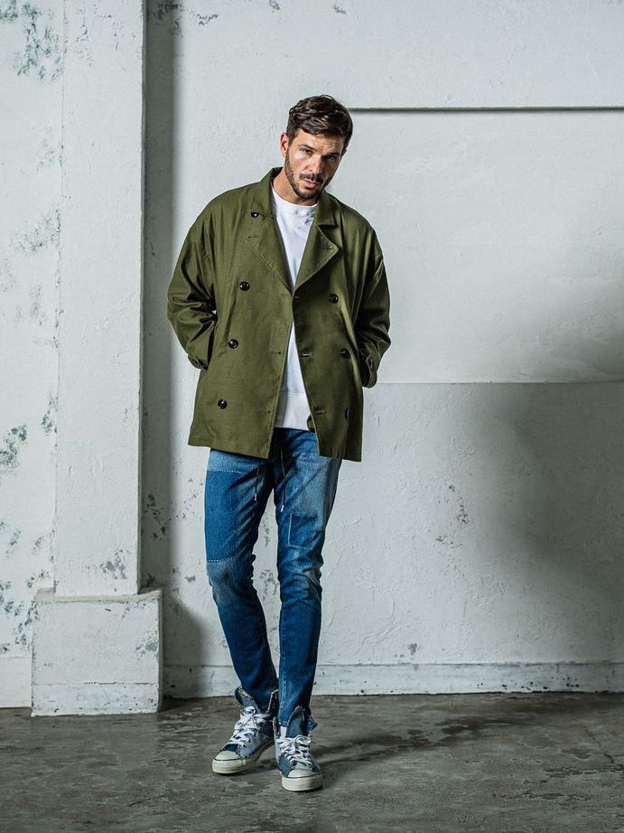 《予約11月17日19時締め》 MICK DENIM JERSEY / ジャージパンツ / インディゴリメイク