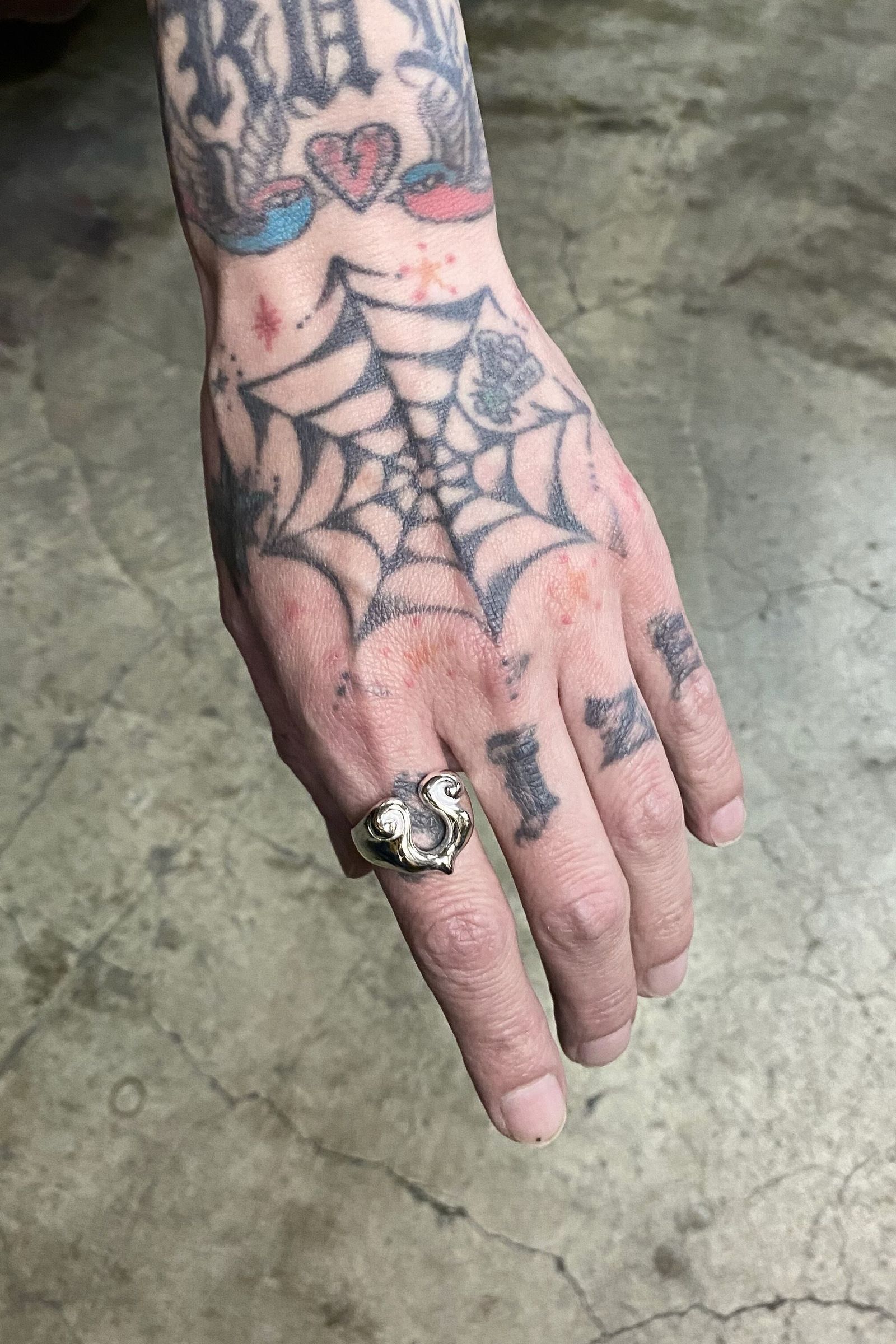 《受注生産》 RHYTHMIC HORSESHOE RING リング 【GOD SIZE】 注文から2～4週間後入荷予定