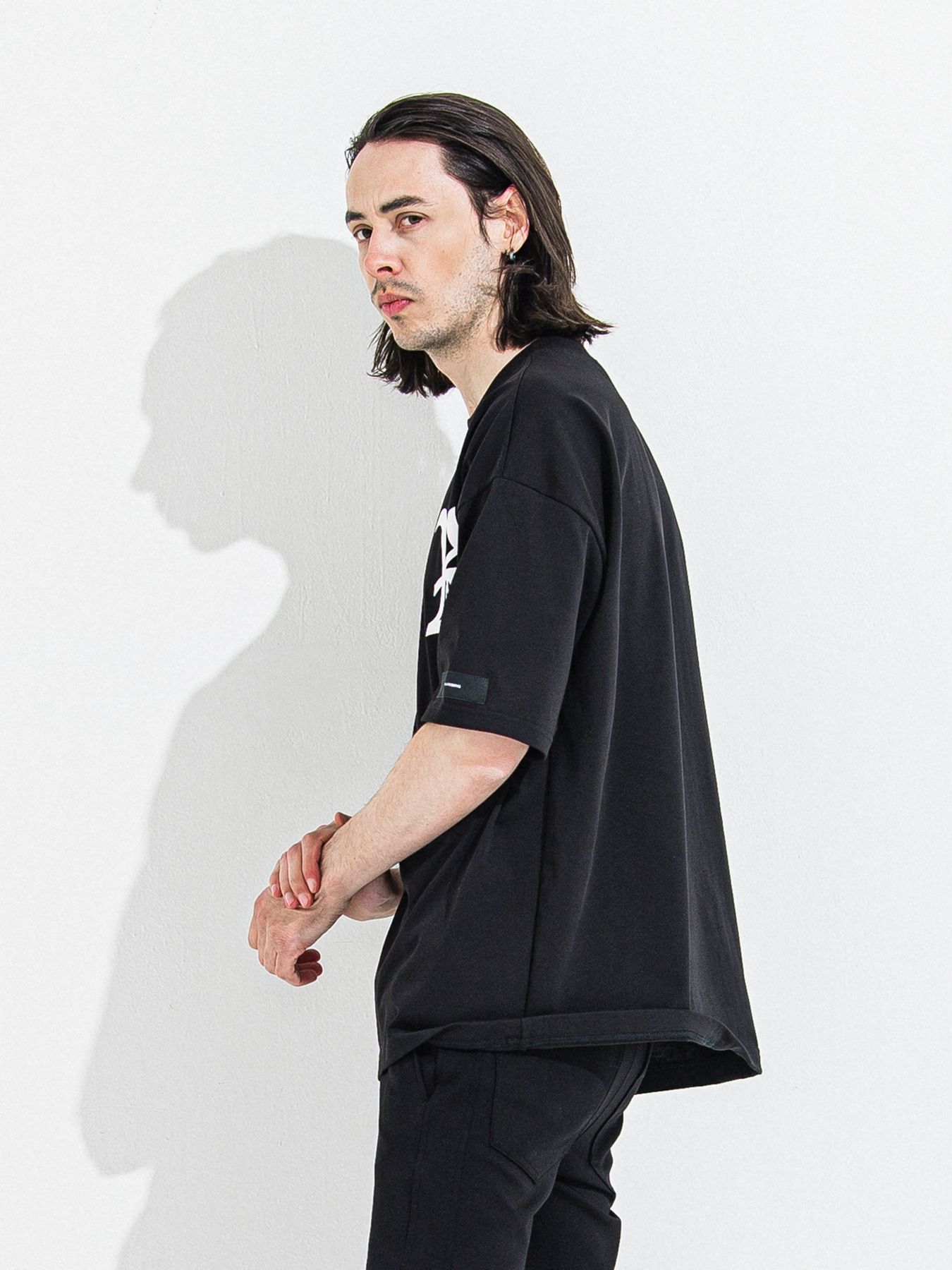 【予約品 】RC OVER TEE /  RCロゴ オーバーサイズTシャツ / ブラック×ホワイト