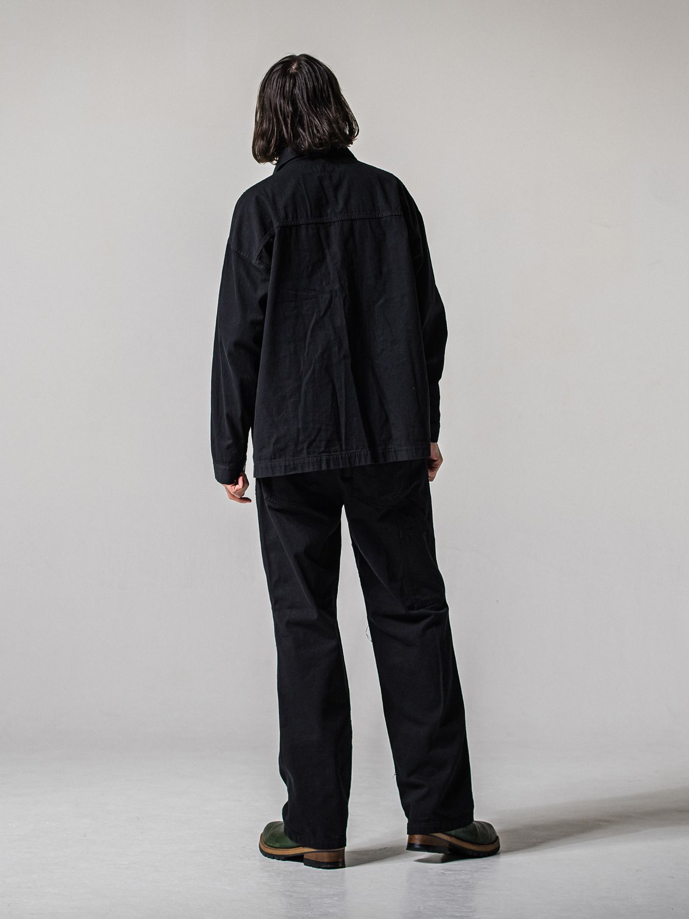 【予約品 11月16日(日) 締切】DOUBLE KNEE PT / ダブルニーワークパンツ / ブラック