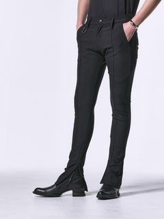 《予約品》 InsideZippSkinnySlacks / ジップスキニーパンツ / ブラック