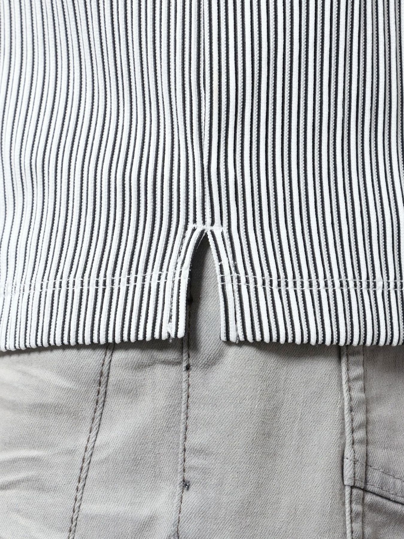 タックボーダーVネックプルオーバー / ネイビー 【HIDEAWAYS NICOLE】