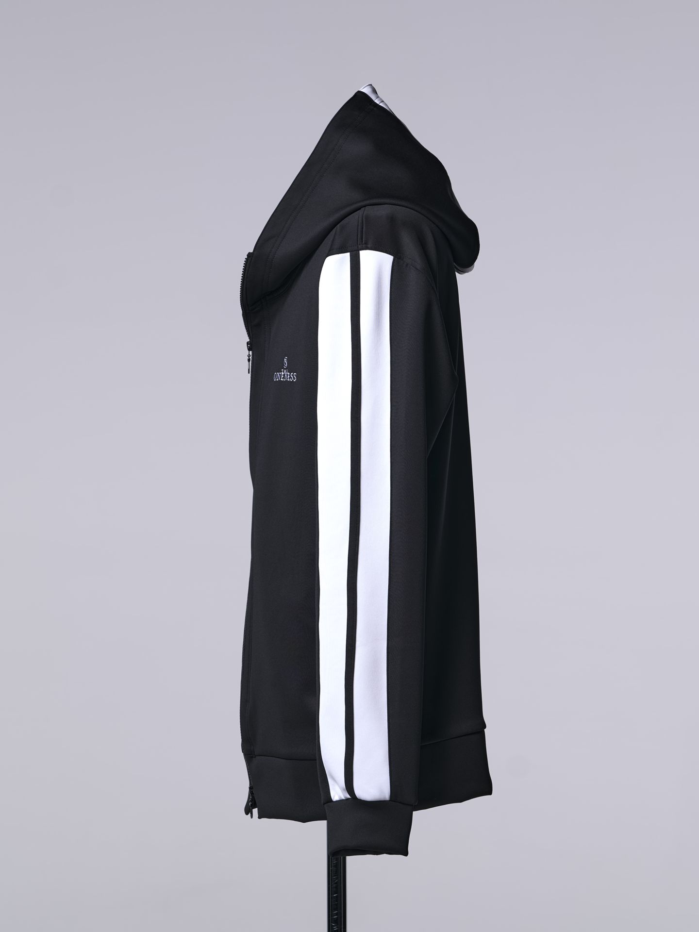 HoodieJersey / ジャージブルゾン / ブラック
