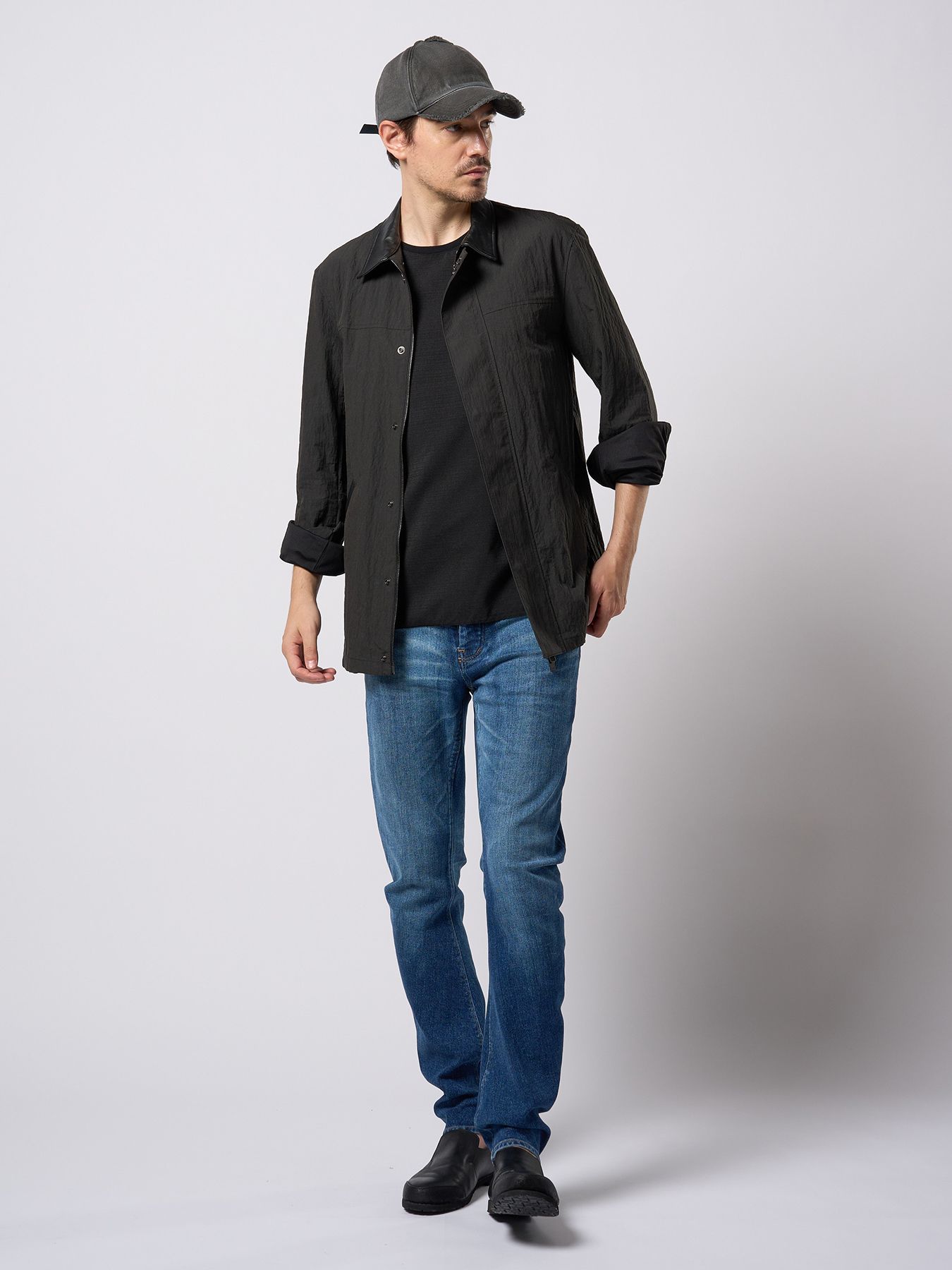 【予約品 9月23日(火) 締切】slim banana denim / スリムバナナデニム / ユーズド