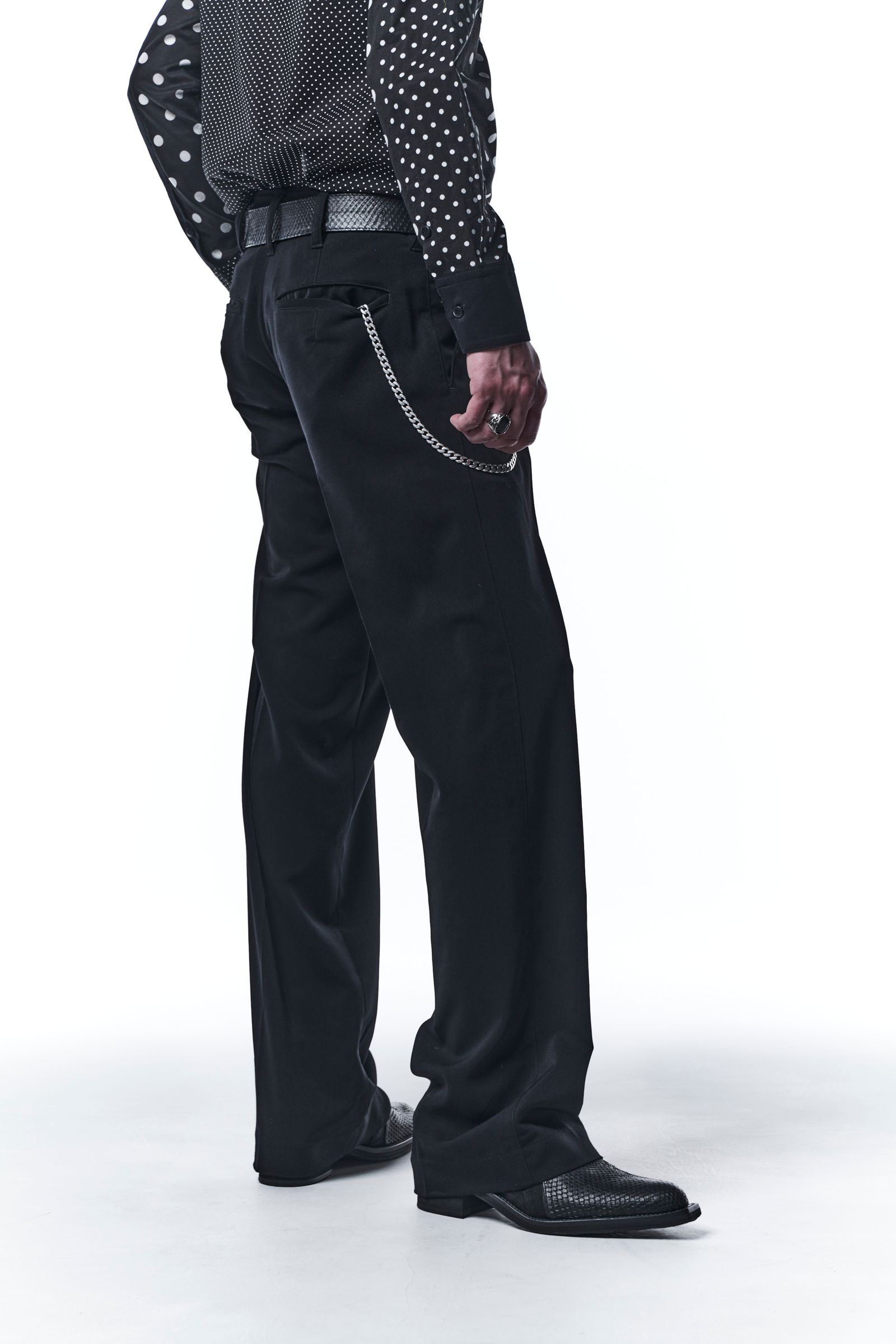 《予約品》 WideSlacks スラックス Suede / Black 【kiryuyrik】 9月入荷予定