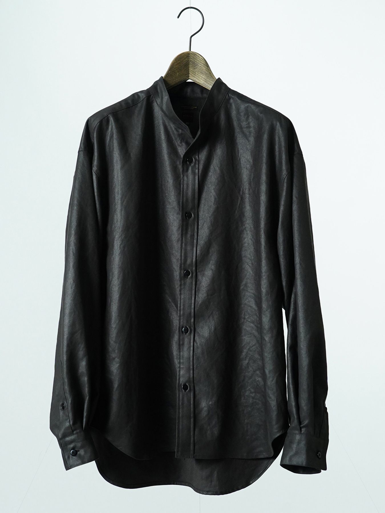 【予約品 7月5日(日) 締切】LUSTER OFFICERSHIRTS / ラスターオフィサーシャツ / チャコール