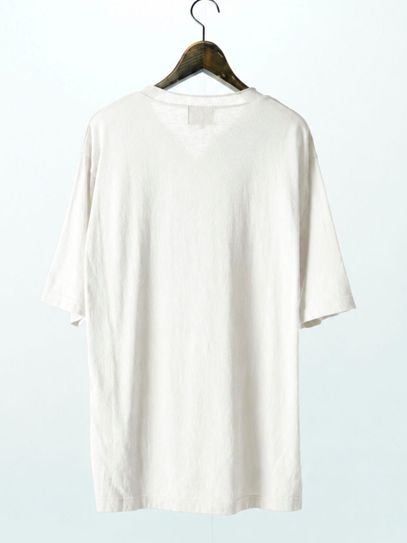 【予約品 11月9日(月) 締切】ALTNECKTEE / 変形ネックTシャツ / ホワイト