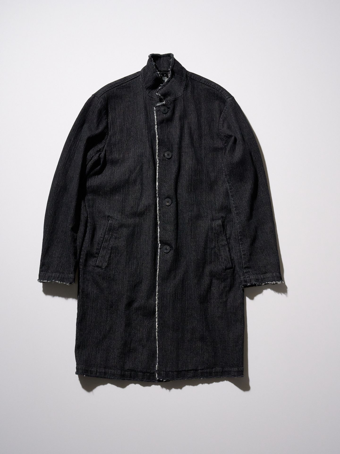【予約品9月19日 10時締め】 atelier coat / スプリングコート / usedブラック