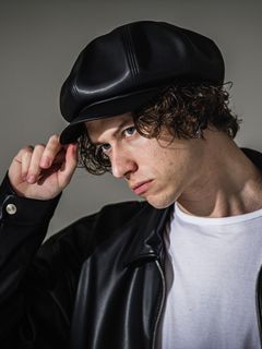 【予約品 5月24日(日) 18:00締切】RAY casquette / キャスケット / レザー