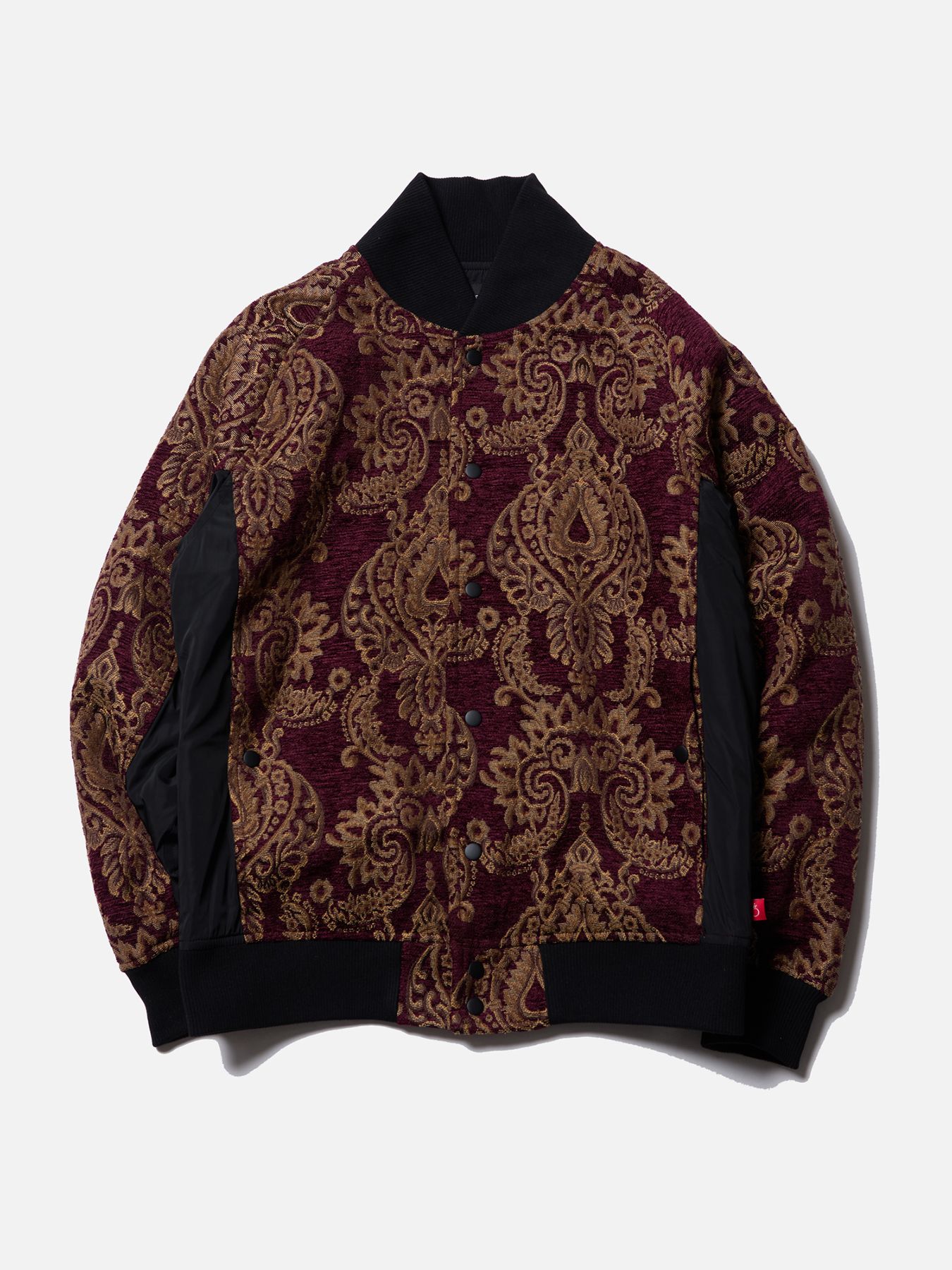 REGALIA JKT / ジャガードブルゾン / BURGUNDY