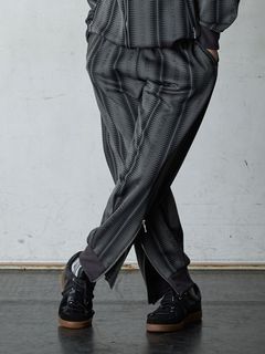 《予約品》 JAZZYJACKPANS / トラックパンツ / チャコール