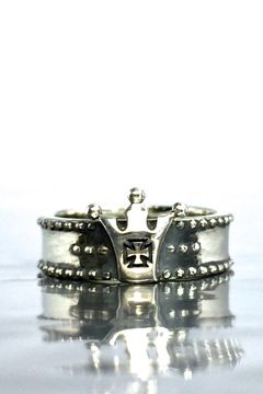 《受注生産》 STUD RING [S] CROWN リング 【注文から2～3週間後入荷予定】