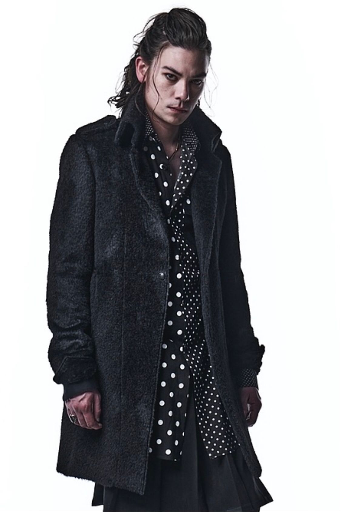 《予約品》 SingleNapoleonJacket ジャケット AlpacaShaggy / Black 【kiryuyrik】 10月入荷予定