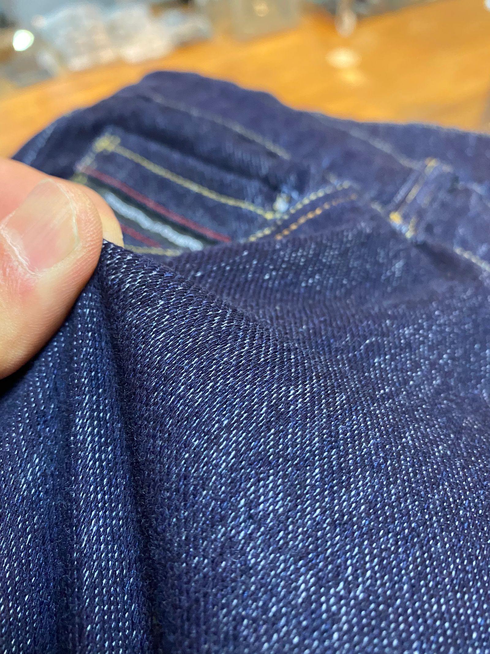 MICK DENIM JERSEY  / インディゴワンウォッシュ【RESOUND CLOTHING】