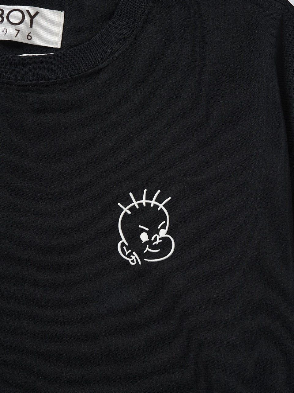 SMILE BOY TEE / Tシャツ / ブラック