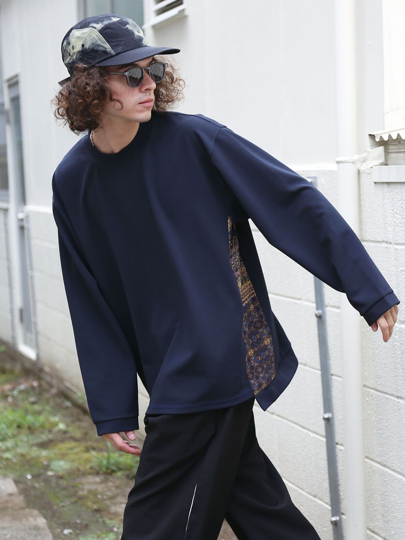 NOMAD CUTSEW / ネイビー【QUOLT】