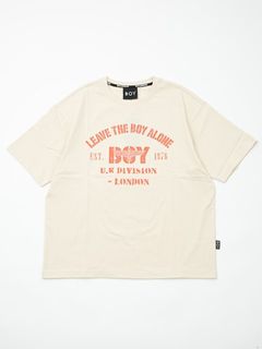 VINTAGE PRINTED HEAVY WEIGHT TEE WHITE / Tシャツ / ホワイト 【BOY LONDON】