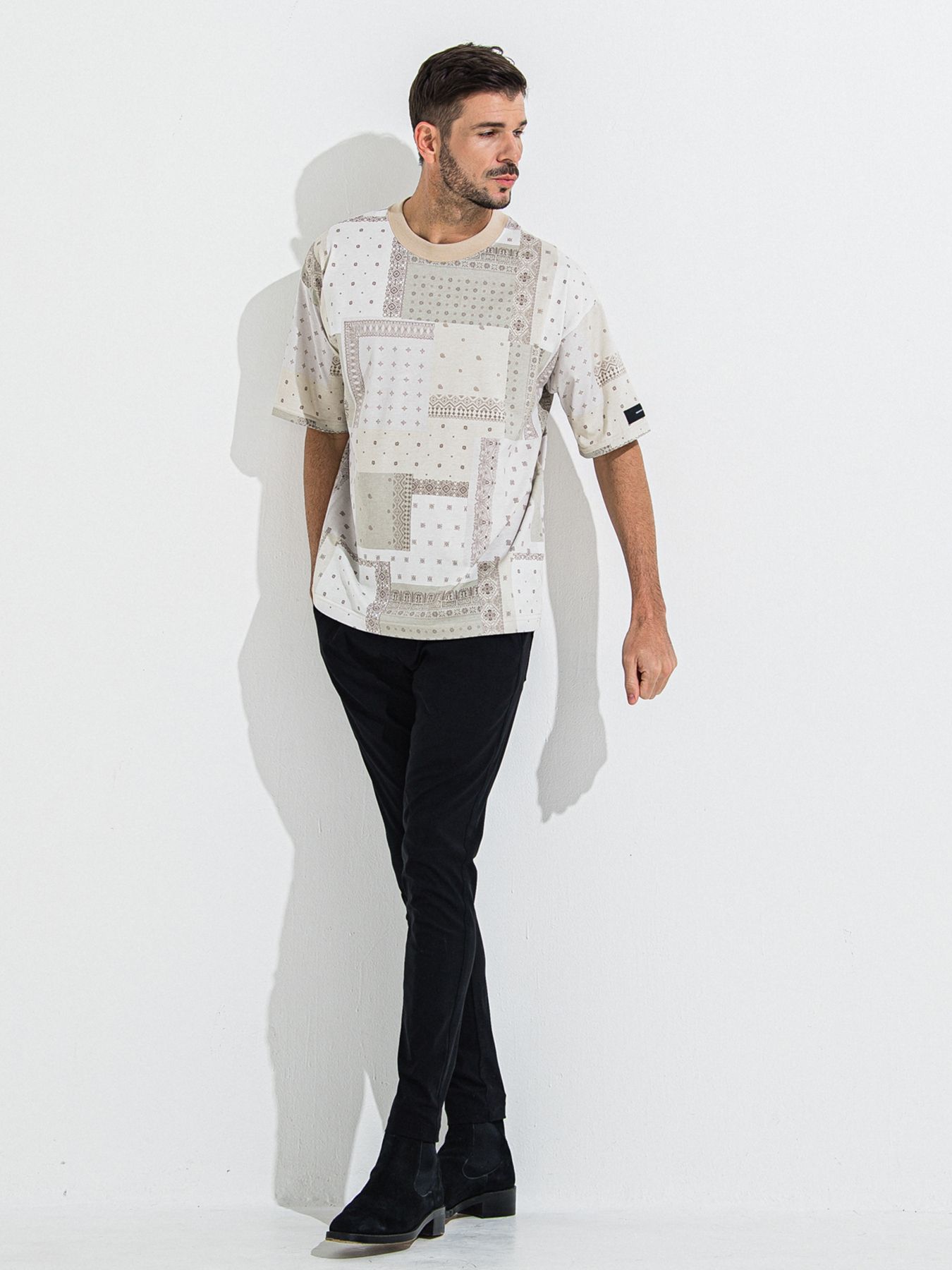 【予約品 】CHRIS EASY TUCK PANTS / クリスイージータックパンツ / ブラック