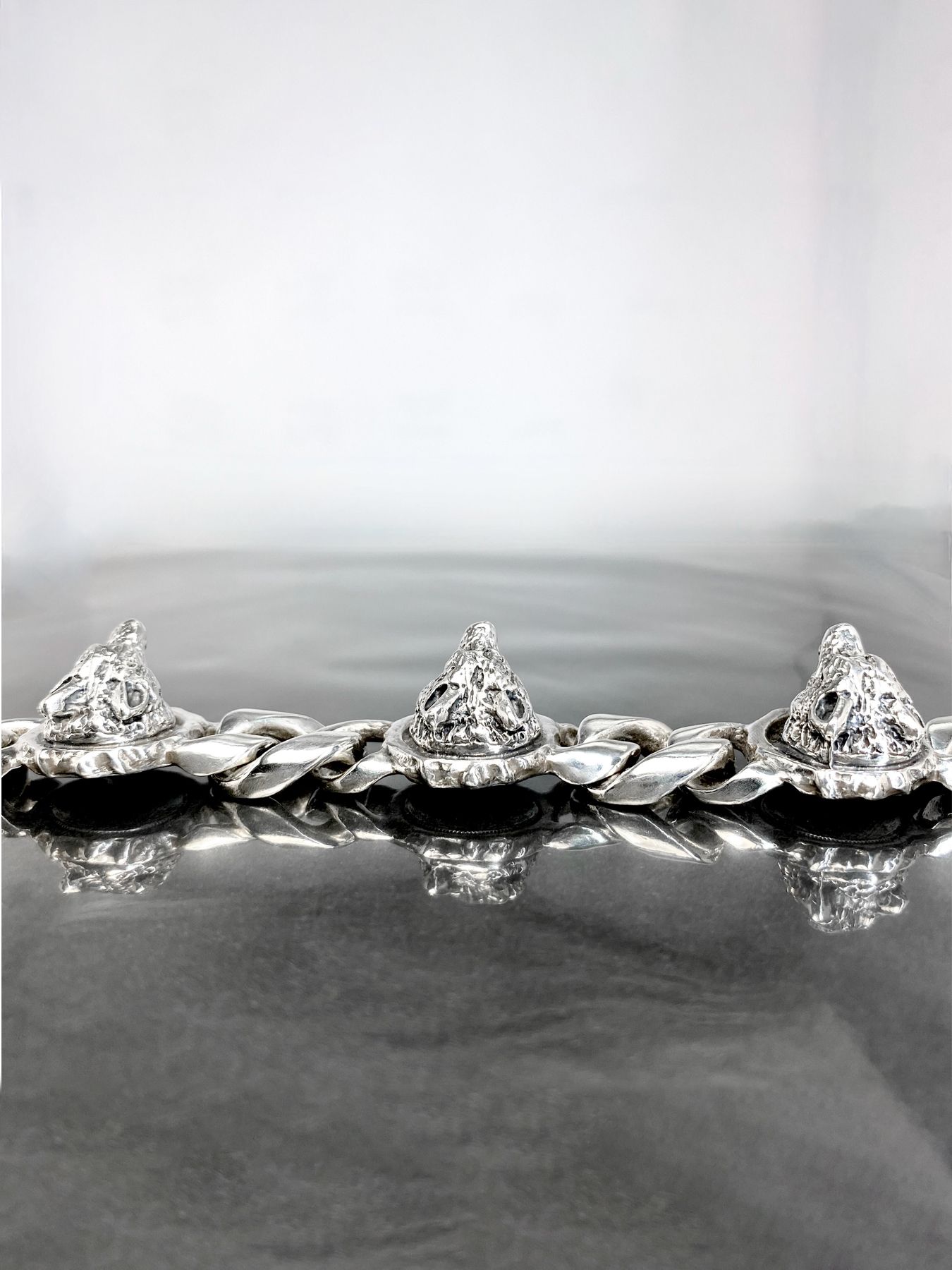 《受注生産》CHAIN BRACELET [WOLVES] / チェーンブレスレット・ウルヴス / 注文から3～6週間後入荷予定