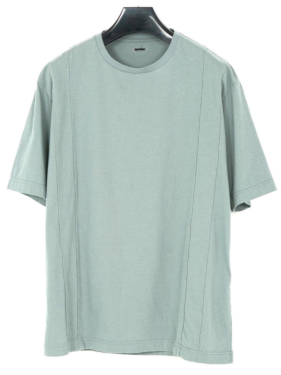 30/-ナチュラルソフト天竺 ワイド Tシャツ   / ブルーグレー 【STRUM】