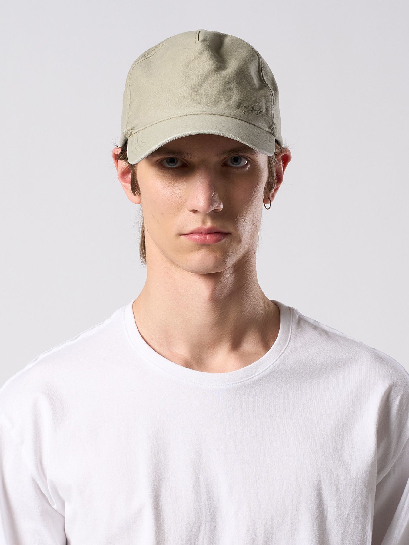 【予約品 4月19日(日) 18時締切】heavy moleskin B.B.cap / モールスキン ベースボールキャップ / ライトカーキ