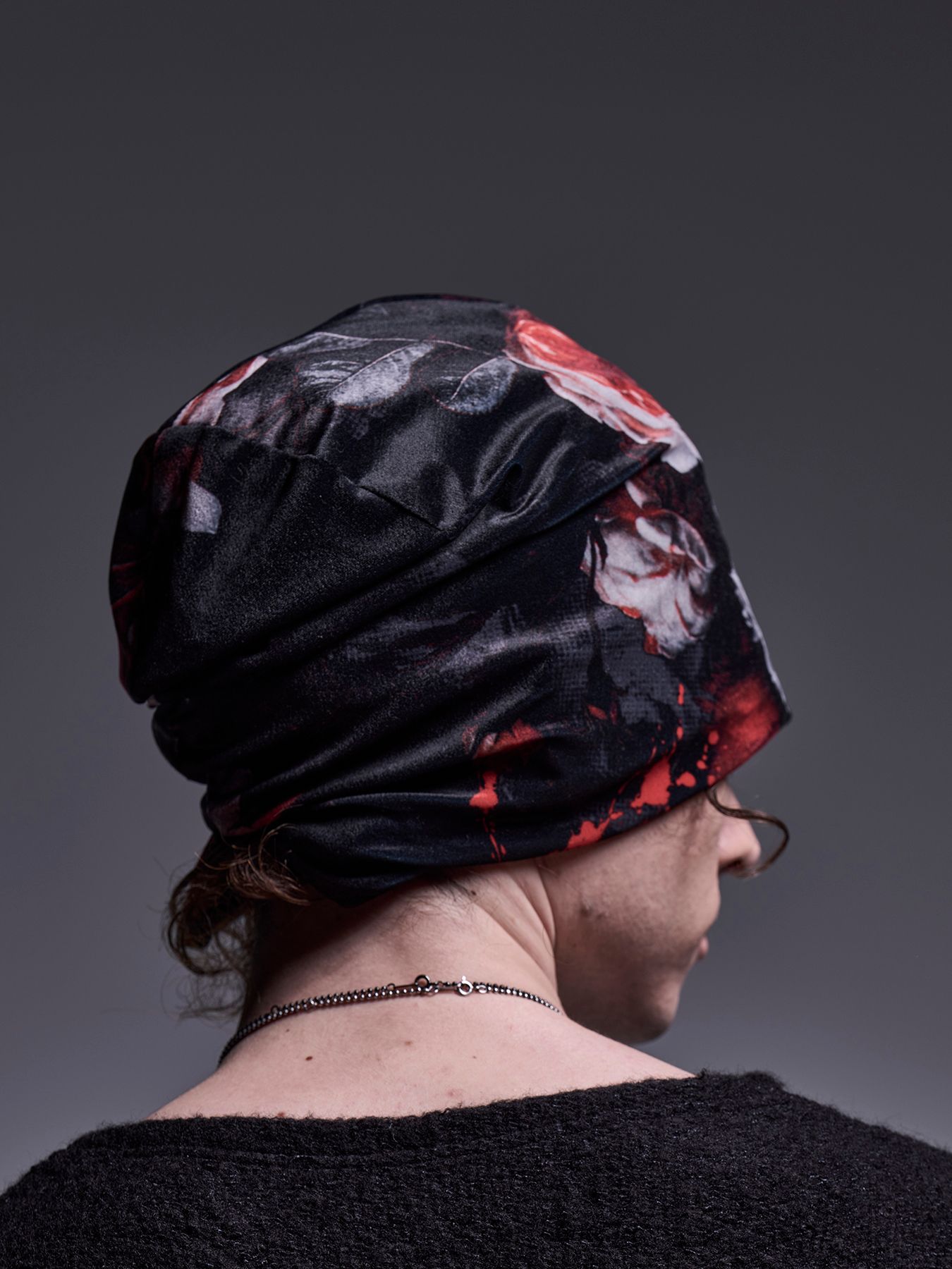 【予約品 】ベロアフローラ花柄Cap / キャップ / フローラ