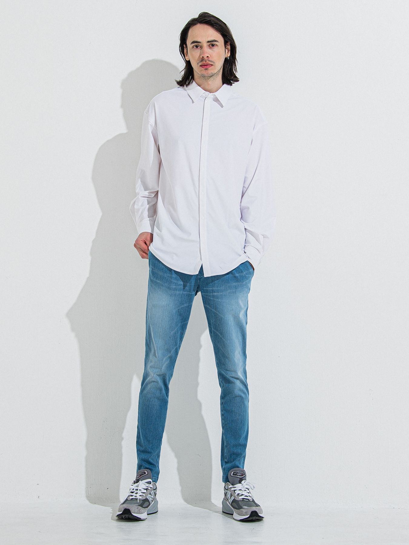 【予約品 】DENIM JERSEY CHRIS EASY TUCK PT / デニムジャージクリスイージータックパンツ / ライトインディゴ