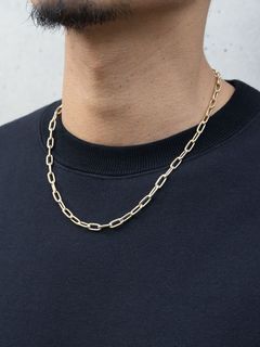 《予約品》 THICK AZUKI CHAIN / チェーン / ゴールド 【Iroquois.SENTI】