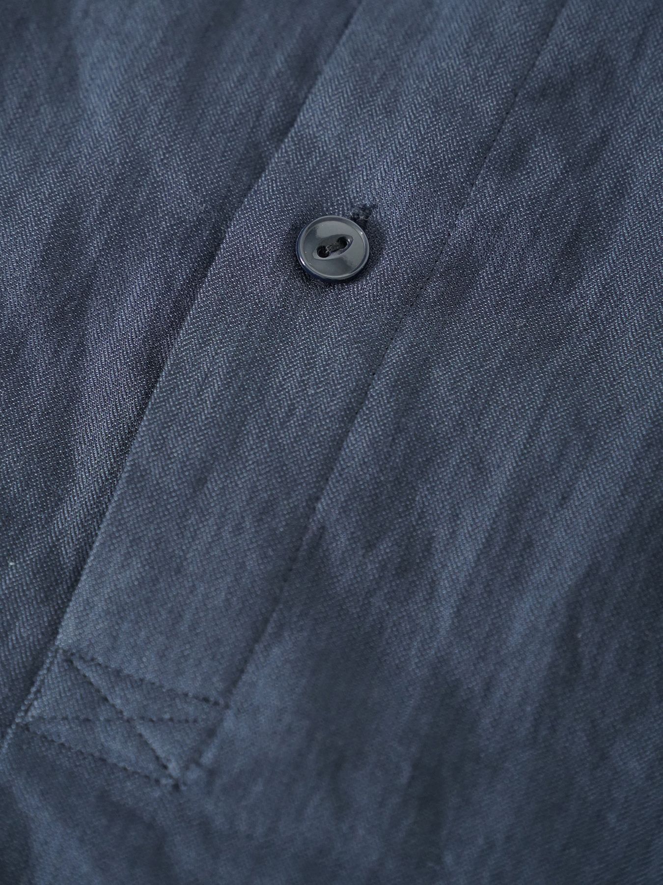 【予約品 5月6日(水) 締切】PLISSE-SHIRTS / ワークシャツ / ネイビー