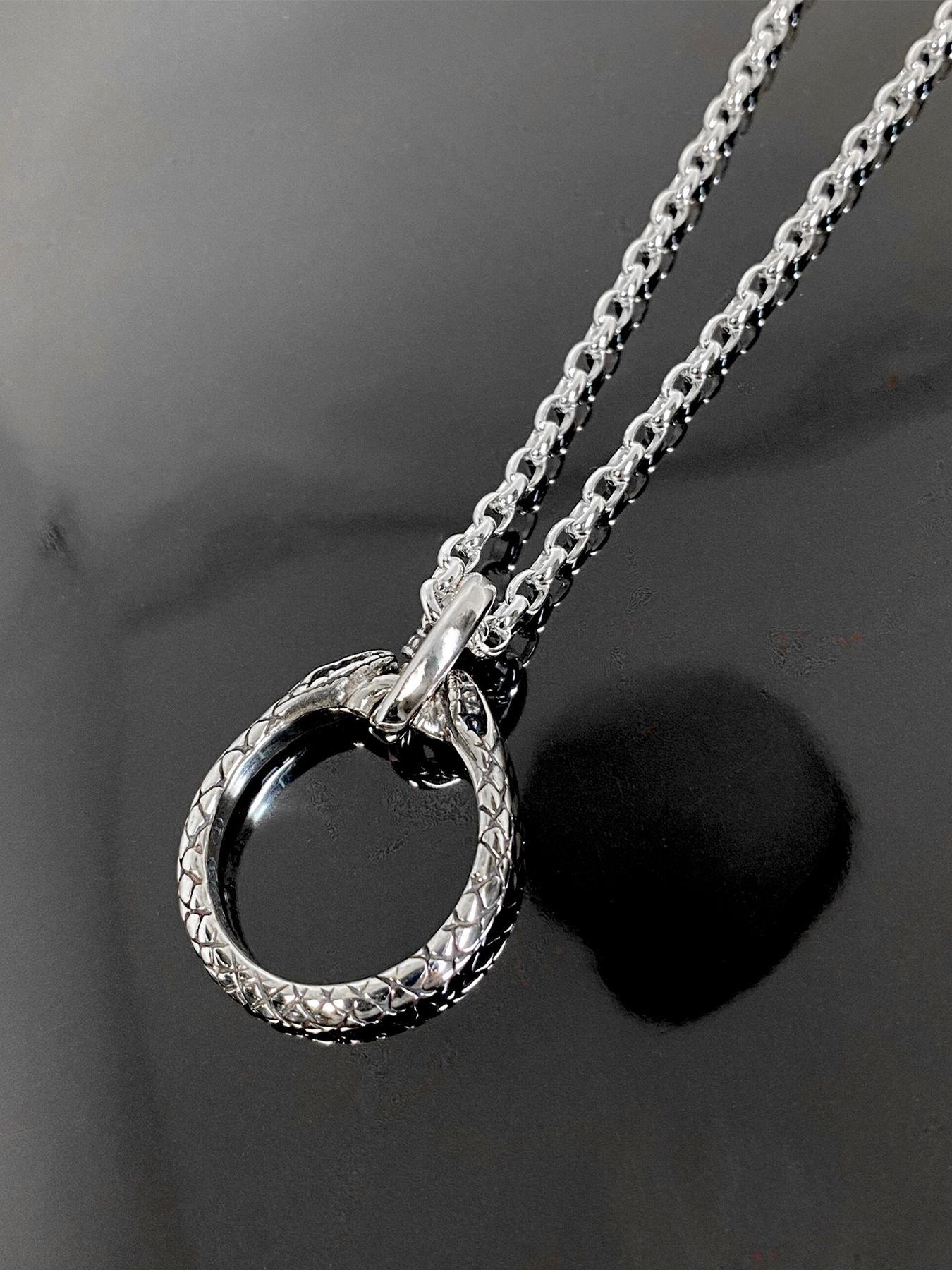 《受注生産》HORSESHOE:SNAKE NECKLACE / スネークホースシューネックレス / 注文から1～2週間後入荷予定