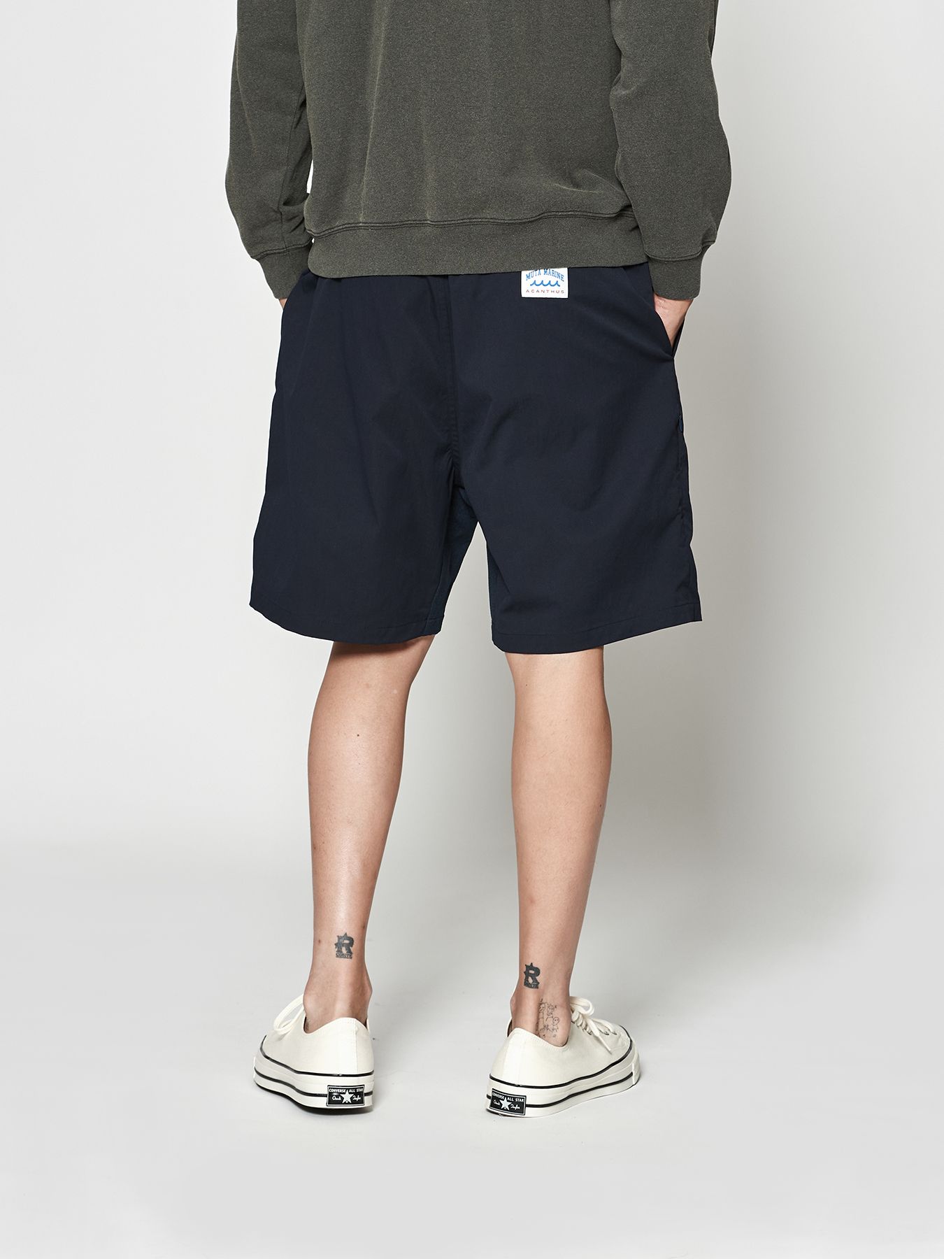 【予約品 10月9日(木) 締切】muta Ventilation Shorts / ショートパンツ / ネイビー【Acanthus × muta MARINE】