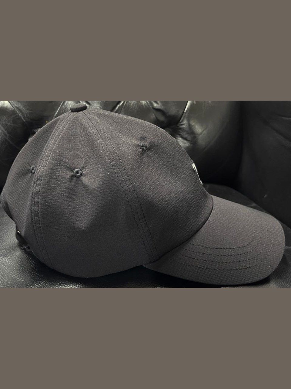 LOW CAP / ロゴキャップ / ナイロンブラック 【RESOUND CLOTHING】