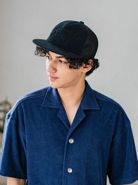 《予約品3月3日18：00締め》 ID BB MESH CAP / キャップ / ブラック