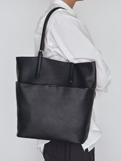 トートバック Artisan Leather (牛革/日本製) BLACK【aniary】