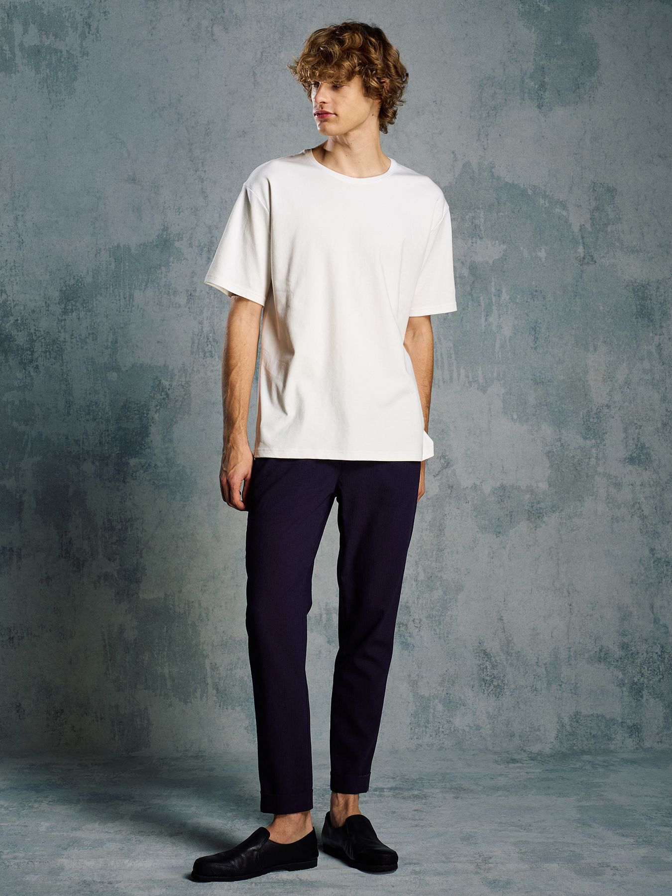 【予約品 1月25日(日) 締切】luxury cotton S/S / ラグジュアリーコットン ショートスリーブ / ホワイト