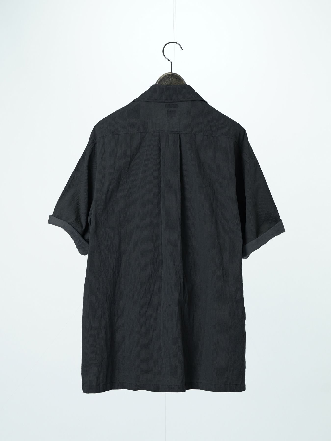 【予約品 2月1日(日) 締切】FLIPSHIRTS / オープンカラーシャツ / チャコール