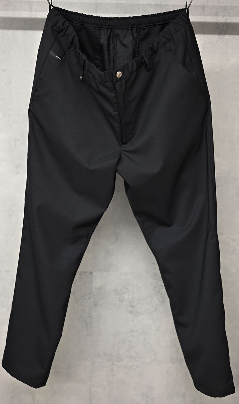 PAT WIDE EASY PANTS BLACKパンツ