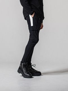 【予約品 11月16日(日) 締切】DARREL CARGO PT / ダレル ナイロンカーゴパンツ / ブラック