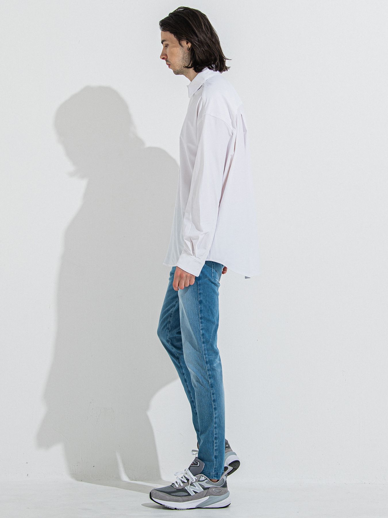 【予約品 】DENIM JERSEY CHRIS EASY TUCK PT / デニムジャージクリスイージータックパンツ / ライトインディゴ