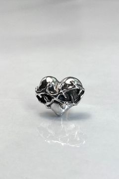 《受注生産》 HEART STUD ピアス 【GOD SIZE】 注文から1~2週間後入荷予定