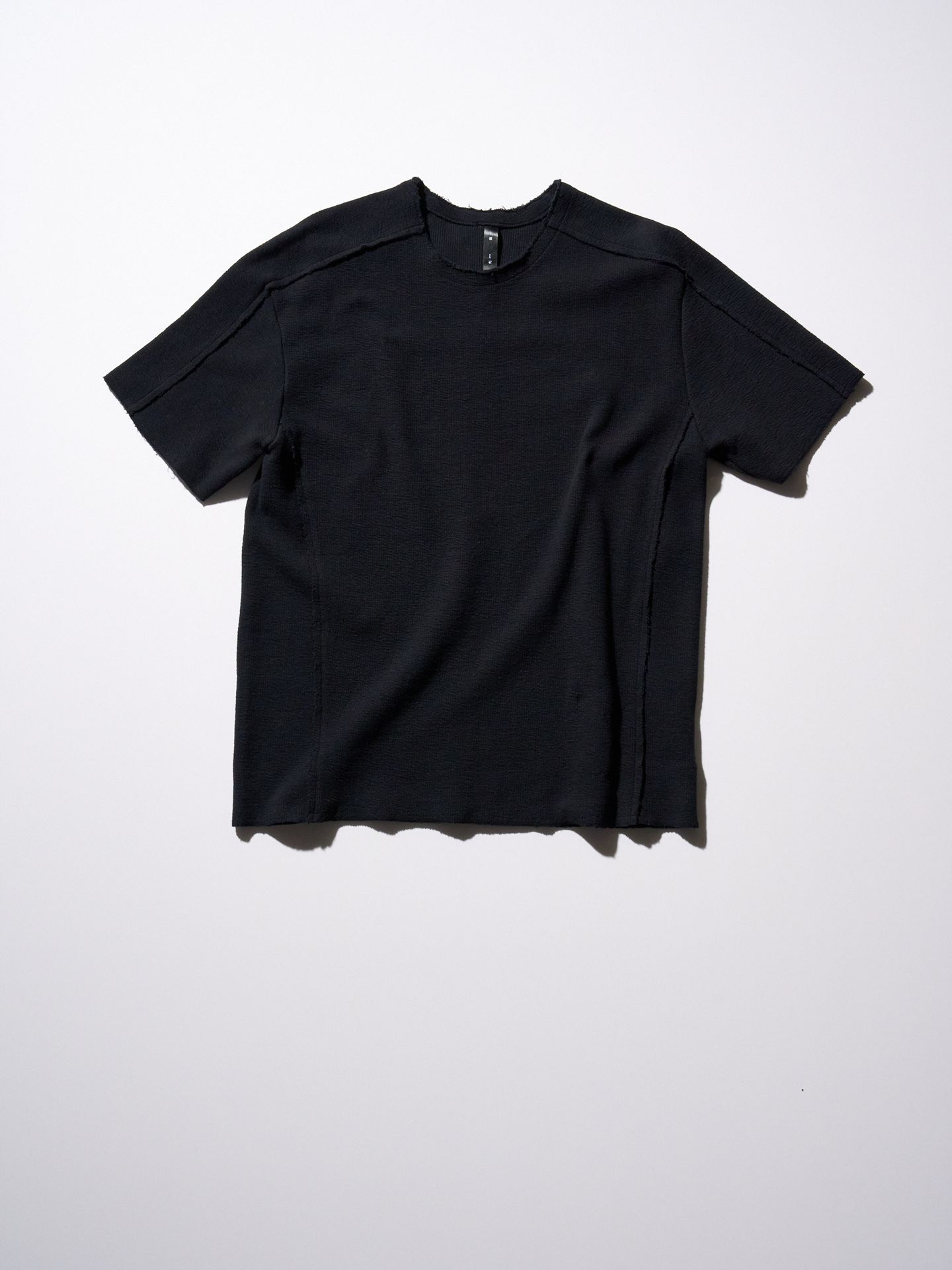 【予約品9月19日 10時締め】 cut-off Tee  / Tシャツ / ブラック