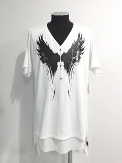 【K様専用お買い物】コラボLayered V NeckT-Shirt / レイヤードTシャツ / ホワイト【kiryuyrik featuring TAKAMIZAWATOSHIHIKO】