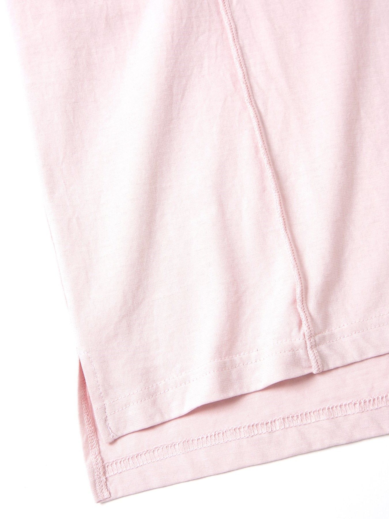 接触冷感 ガス強撚天竺 H/S T シャツ / H/S T-Shirts / ピンク 【STRUM】