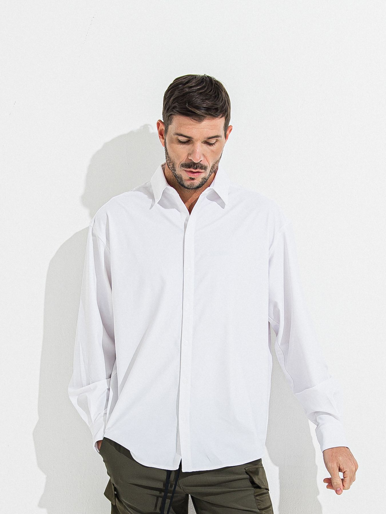 【予約品 】RASH JACK SHIRTS / ラッシュガード ジャックシャツ / ホワイト