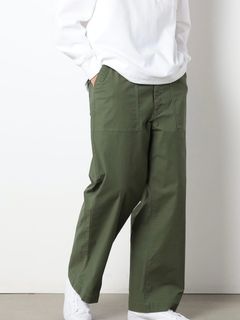 ワイドベイカーパンツ カーキ＜ブルックリンオーバーオール＞【BROOKYM OVERALL】