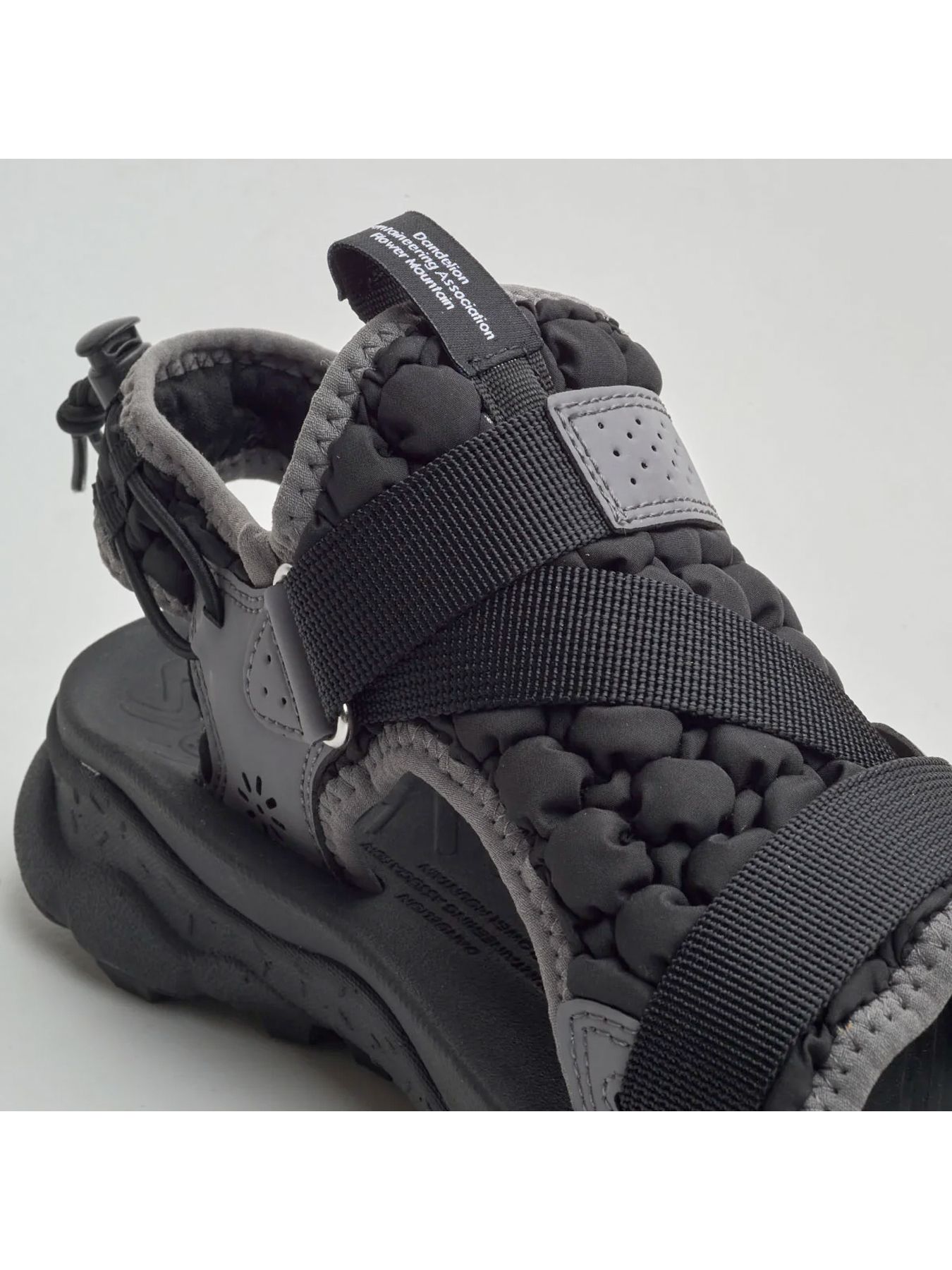 NAZCA / サンダル / Cloudy black【Flower MOUNTAIN】